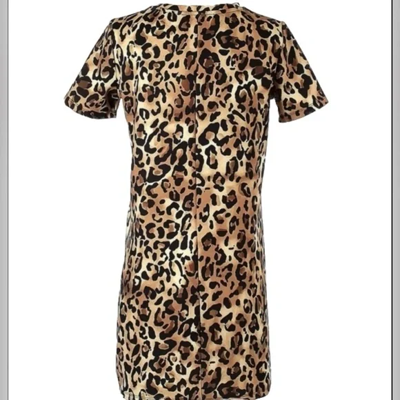 Zara Leopard print shirt dress! - Picture 2 of 2